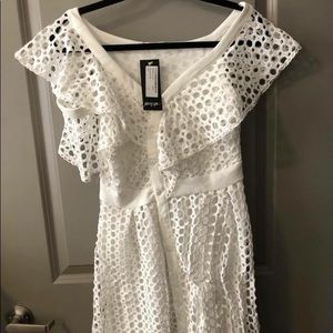 Nasty Gal white dress